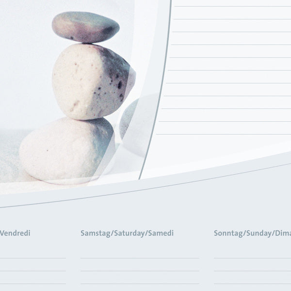 Sigel Si-Ho370 Bureauonderleggers 59,5X41Cm 30 Vel Met Kalender Harmonie