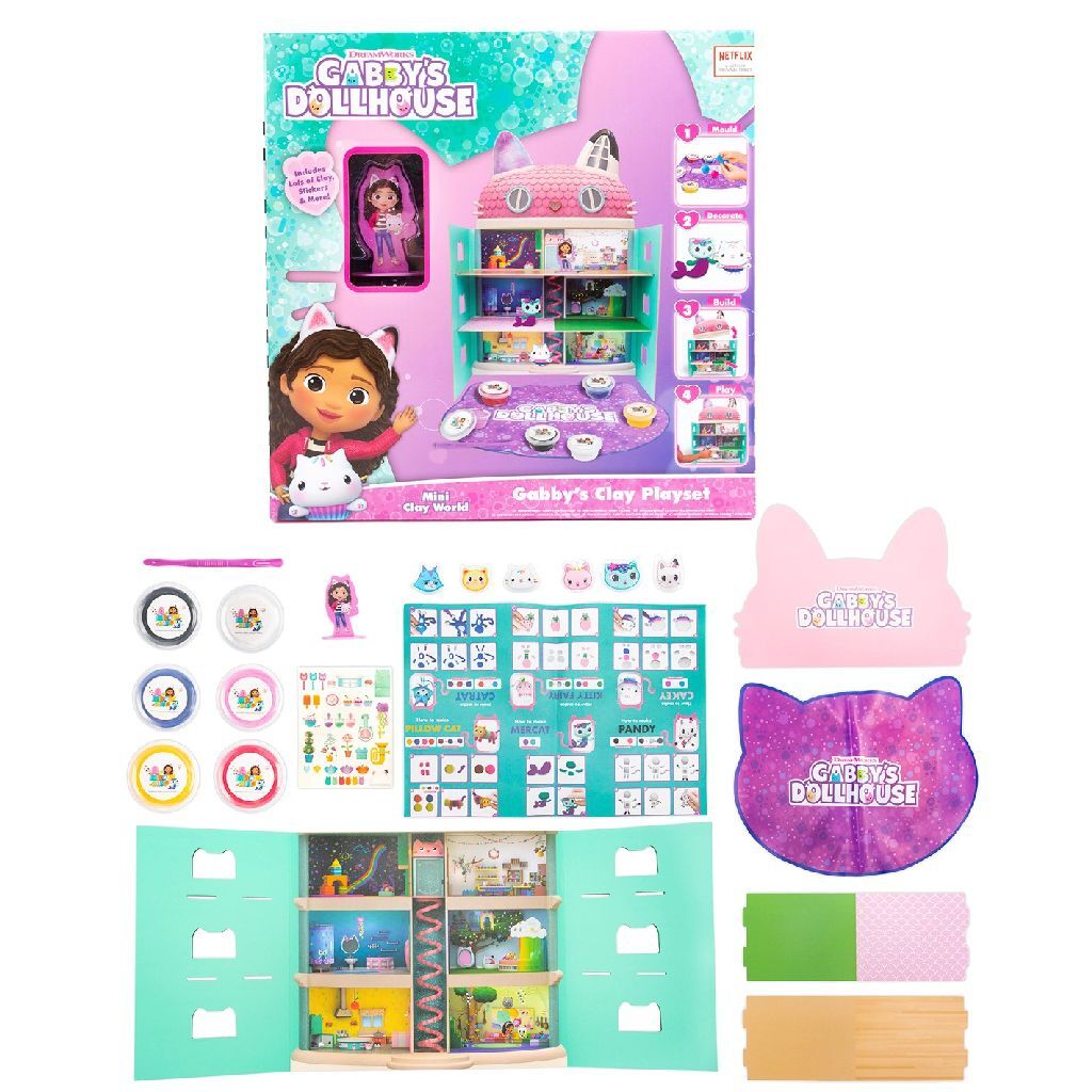 Gabby's Dollhouse Gabby'S Dollhouse Mini Clay World