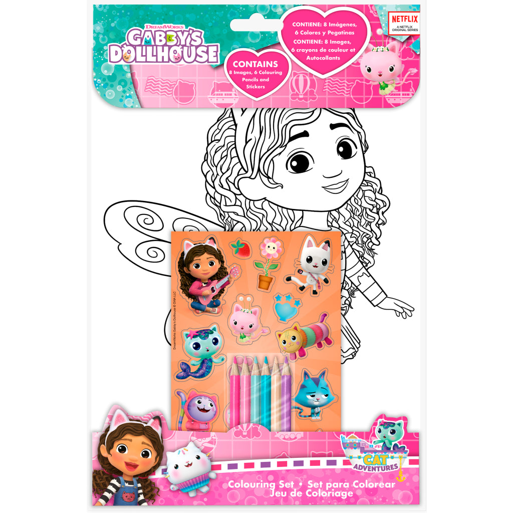 Gabby's Dollhouse Gabby'S Dollhouse Kleurset