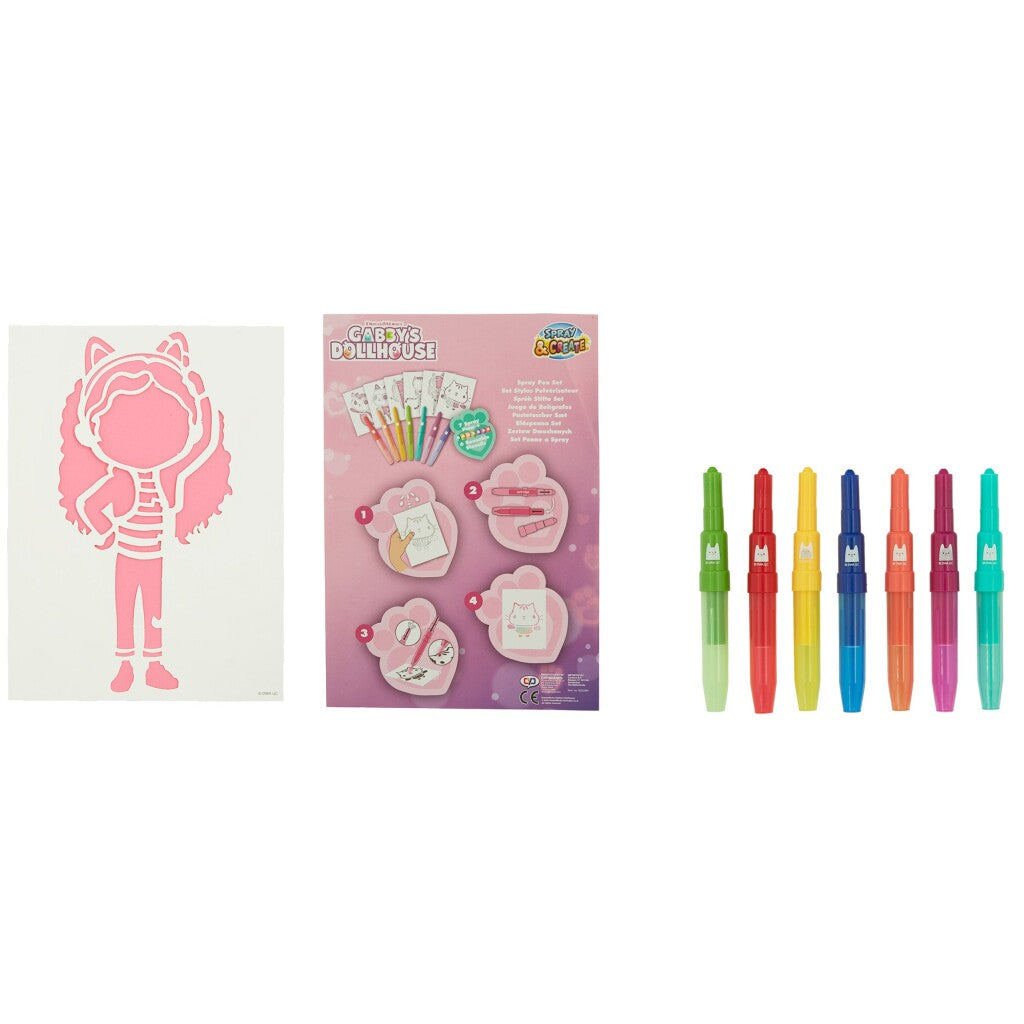 Gabby's Dollhouse Gabby'S Dollhouse Spray Pen Set