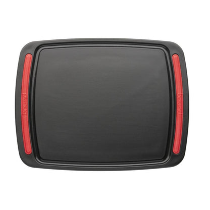 Brund Easy Cut Snijplank 26X20X0.8 Cm Zwart/Rood