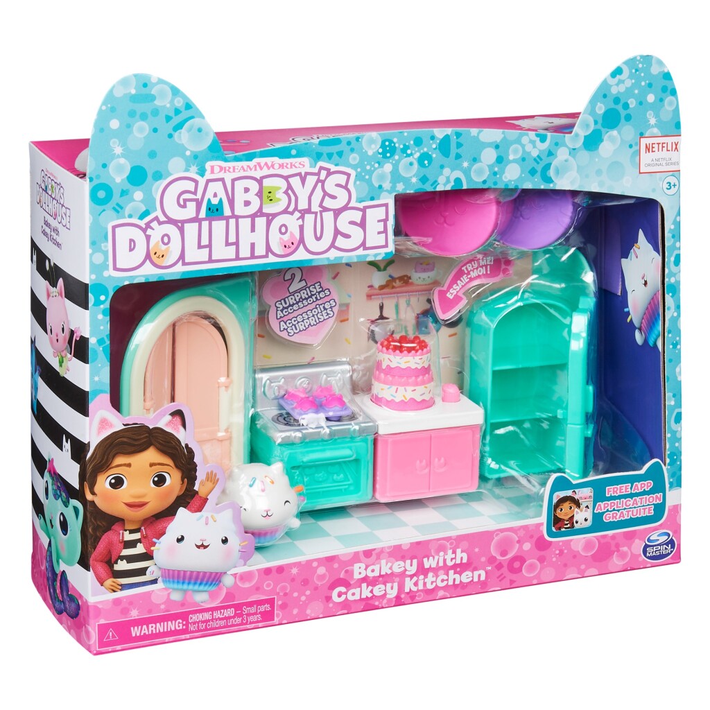 Gabby's Dollhouse Gabby&#039;S Dollhouse Bakey With Cakey Kitchen