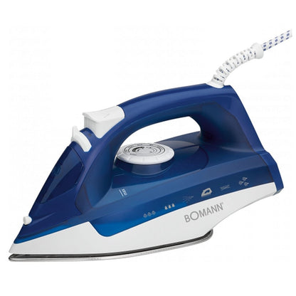 Bomann Db 6004 Cb Stoomstrijkijzer 2200W 250Ml Blauw/Wit