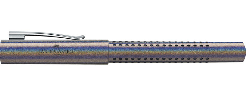 Faber Castell Fc-140842 Vulpen Faber-Castell Grip Glam M Zilver