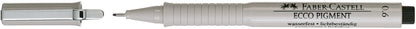 Faber Castell Fc-166699 Tekenpen Ecco Pigment 0,6 Mm Zwart
