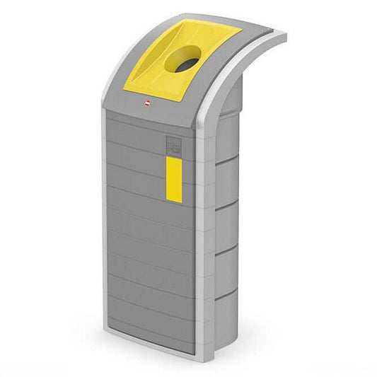 Hailo 0912-590 Profiline Wsb Design Plus Xxxl Afvalscheider 120L Grijs
