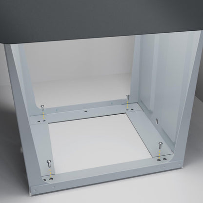 Hailo 0310-300 Ecoline Design Trio L Inbouwafvalemmer 3X10L Zwart