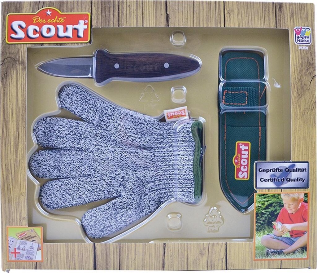 Happy People Kerfset Scout Junior Groen/Grijs/Bruin 3-Delig