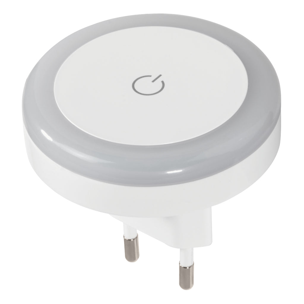 Hama Led-Nachtlampje Touch Switch Voor Stopcontact Aanraakknop Warm Licht