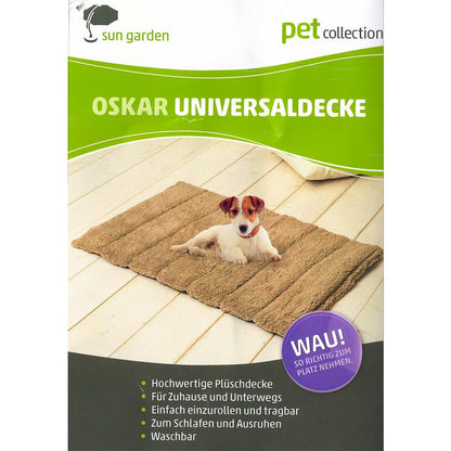 Sun Garden Oskar Oprolbaar Hondenkleed 120X80X4 Cm Grijs