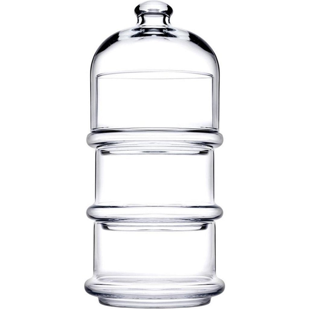 Overige Merken Pa?Abah&Ccedil;E Glazen Toren Voorraadpot 26X11.8 Cm