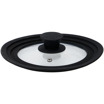 Alpina Glazen Deksel Met Siliconen Rand 24/26/28 Cm