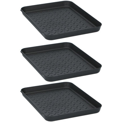 Tom Multifunctionele Bakken 35X27.5X3 Cm 3 Stuks Zwart