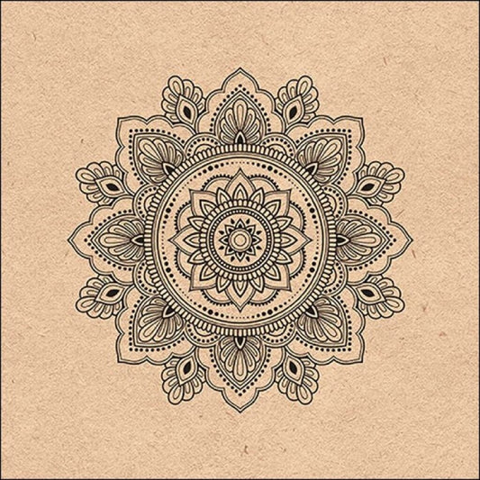 Ambiente Servetten 33X33Cm Mandala Nature 20 Stuks