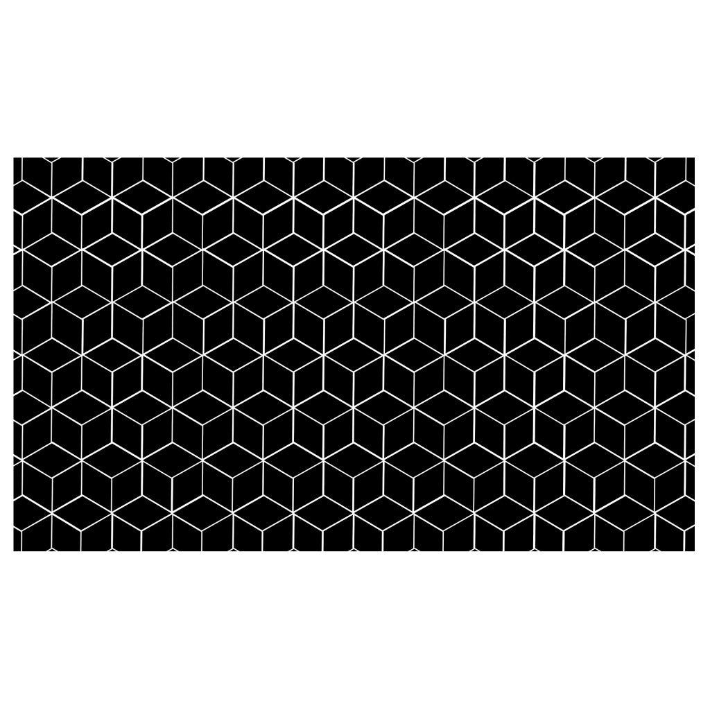 Scanpart Inductie Beschermmat 90X52 Cm Zwart/Siliconen