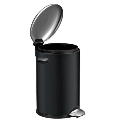 Eko Vepa Bins Belle Deluxe Pedaalemmer 3L Zwart/Zilver