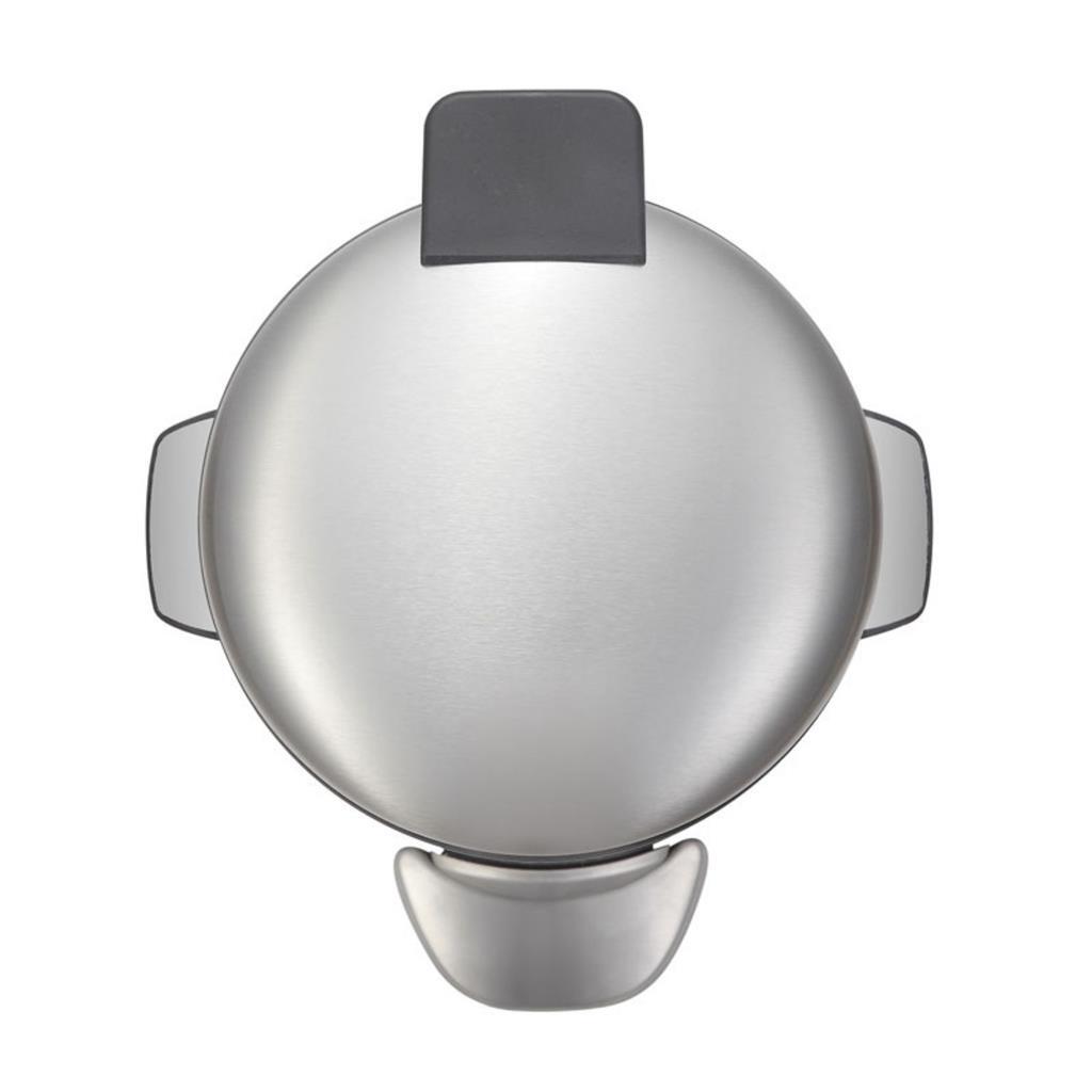 Eko Vepa Bins Belle Deluxe Pedaalemmer 3L Zwart/Zilver