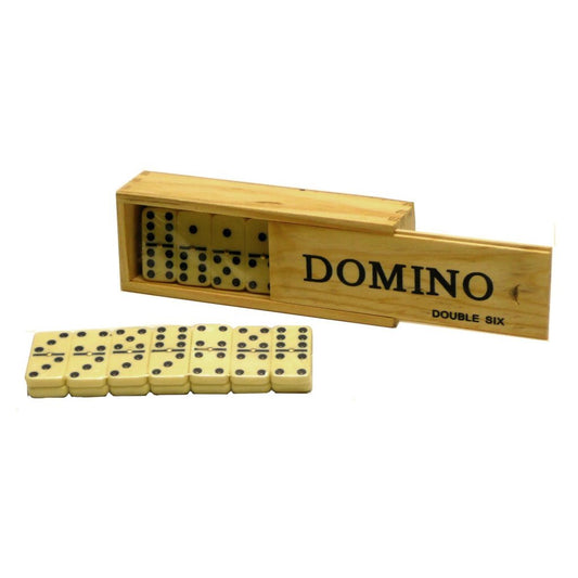 Basic Domino In Houten Kistje