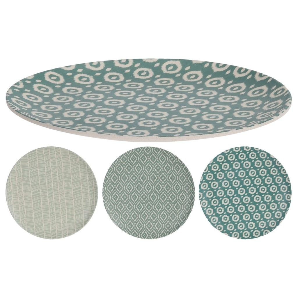 Basic Bamboe Bord 20 Cm Groen
