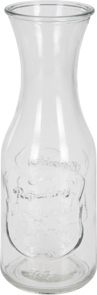 Geen Merk Karaf 1L Glas Dia90 Mm